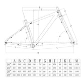 27.5er Hardtail Fat Bike Frame SN05